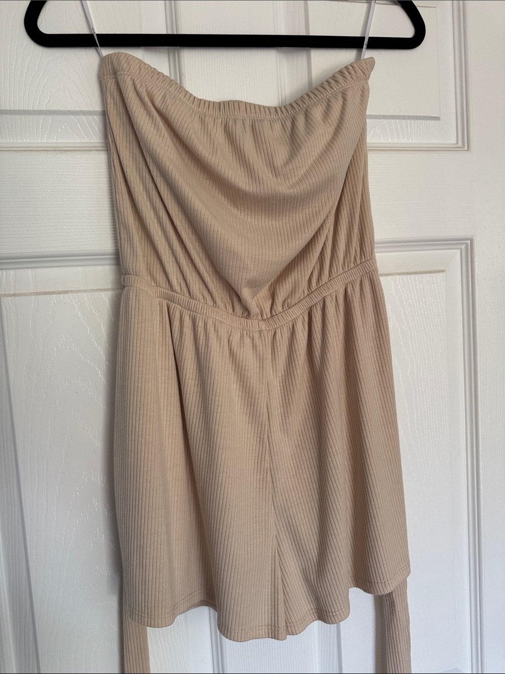 Lulus Strapless Ribbed Romper - Picture 4 of 4